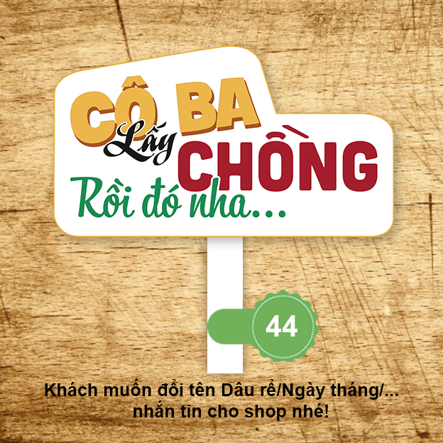 Bảng hashtag chụp ảnh đám cưới MS 44