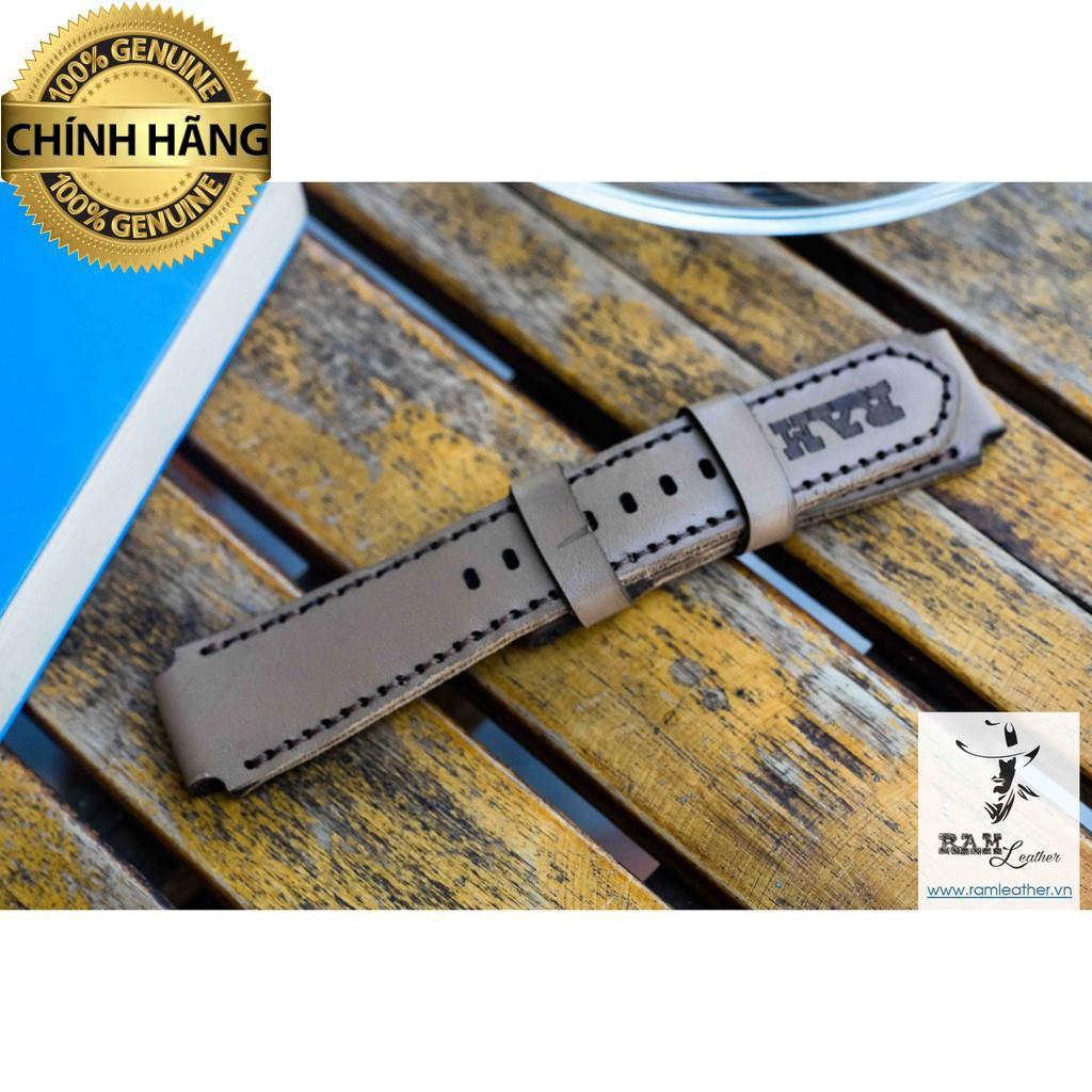 DÂY ĐỒNG HỒ DA BÒ THẬT - RAM LEATHER CHÍNH HÃNG
