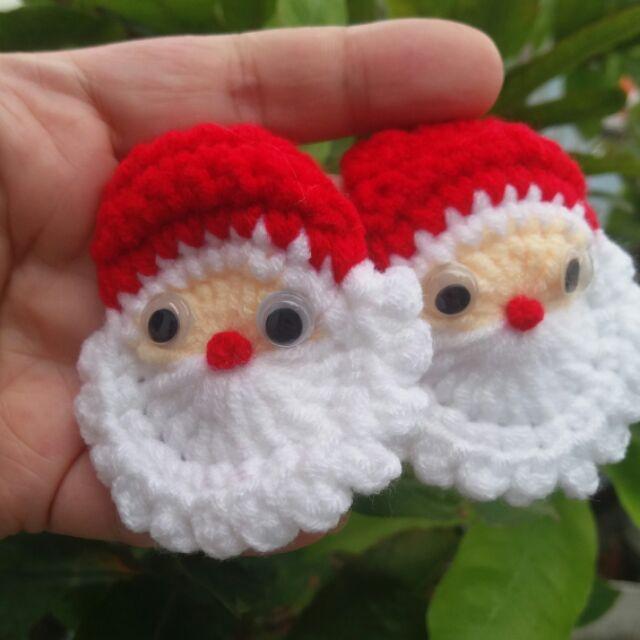 Móc khóa len ông già noel