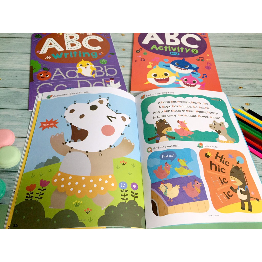 Bảng Chữ Cái Abc Writing -Dành Cho Trẻ 3-6 Tuổi