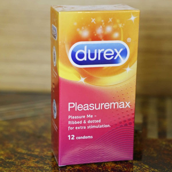 Bao Cao Su Durex Pleasuremax Gân Gai - Kéo Dài (hộp 12 chiếc)