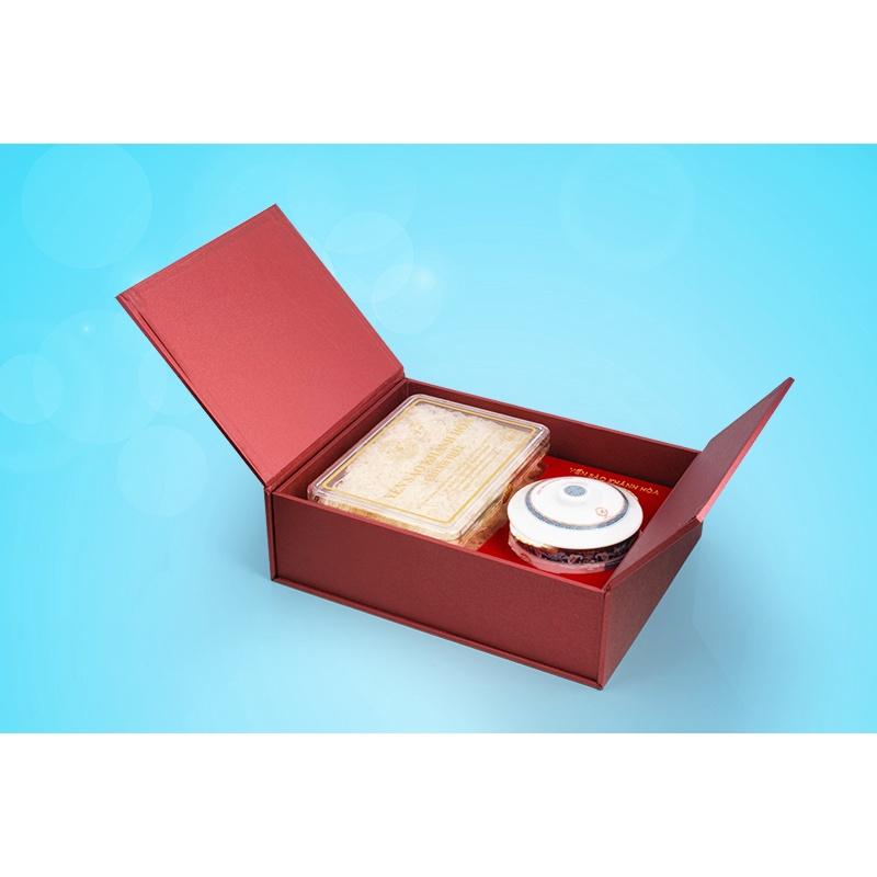 CAO CẤP Yến Sào Đảo Thiên Nhiên Tinh Chế Mẫu Hộp Quà Tặng 100G - 014G