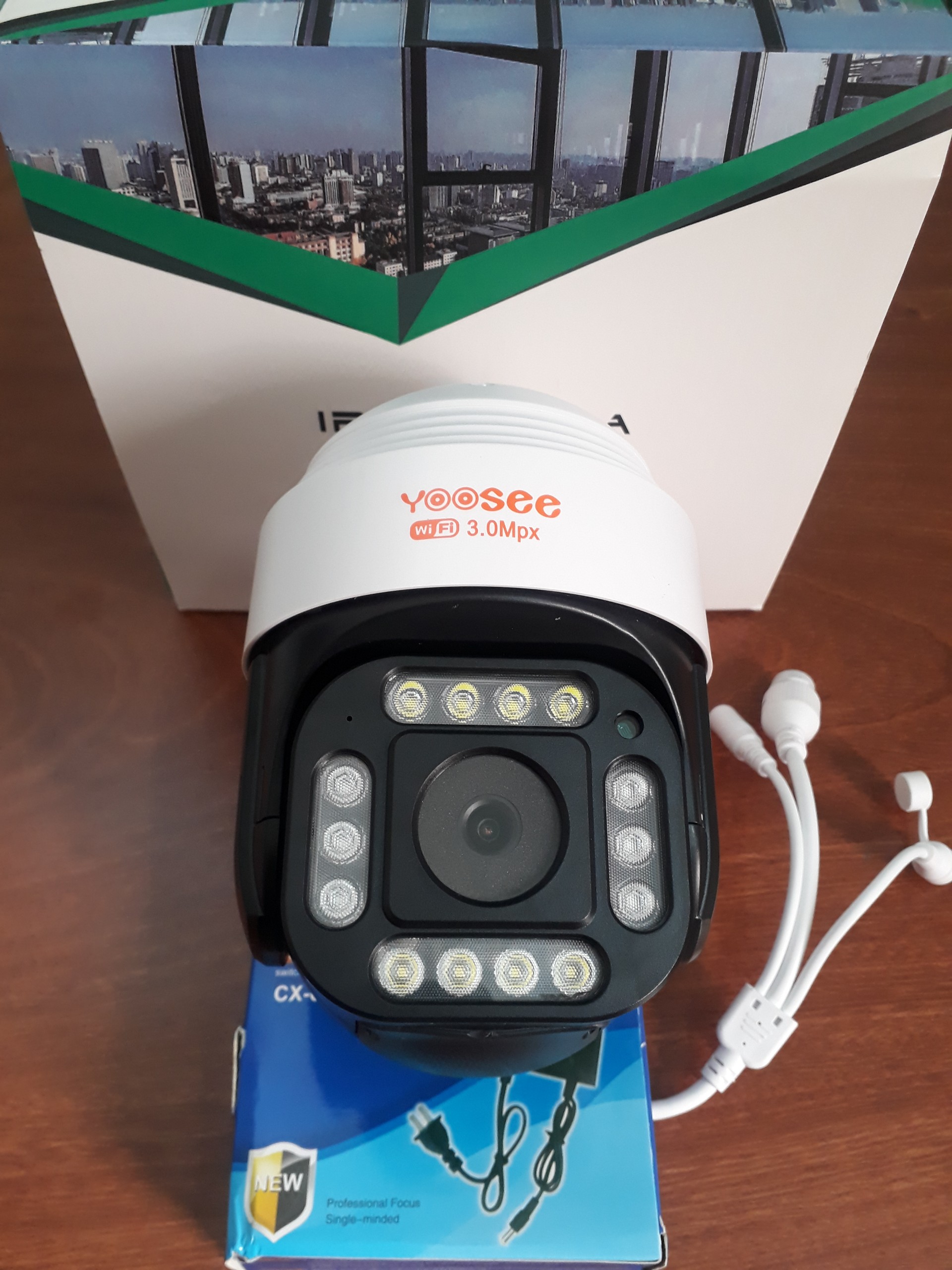 Camera Yoosee PTZ Speeddome C13 3.0M xoay 360 độ, Siêu nét siêu nhanh, Có màu ban đêm- Hàng chính hãng