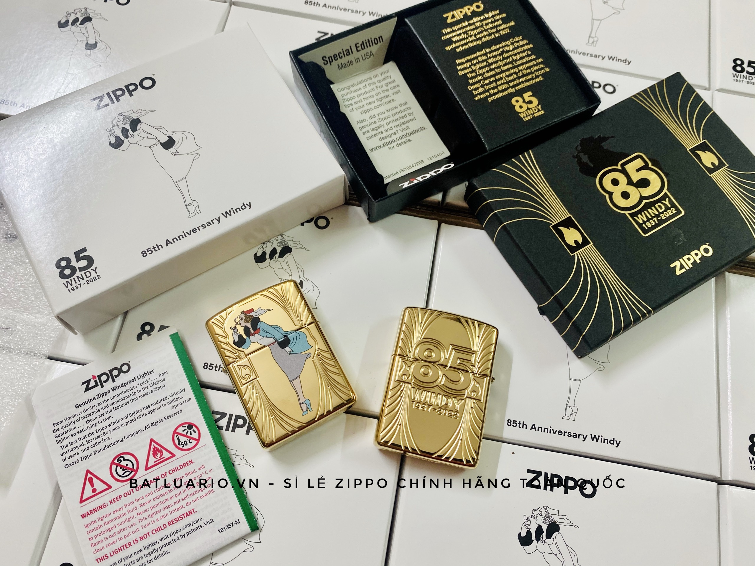 Bật Lửa Zippo 48413 – Zippo Windy 85th Anniversary Collectible