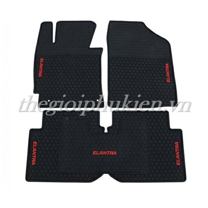 Thảm sàn, lót sàn cao su 3D cho Hyundai Elantra 2016-2019