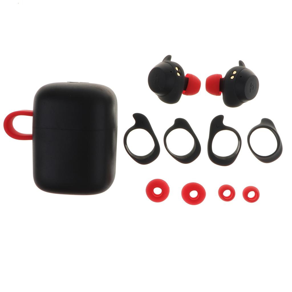 Bluetooth 5.0 Headset True Wireless  Waterproof In-Ear Earphone Black