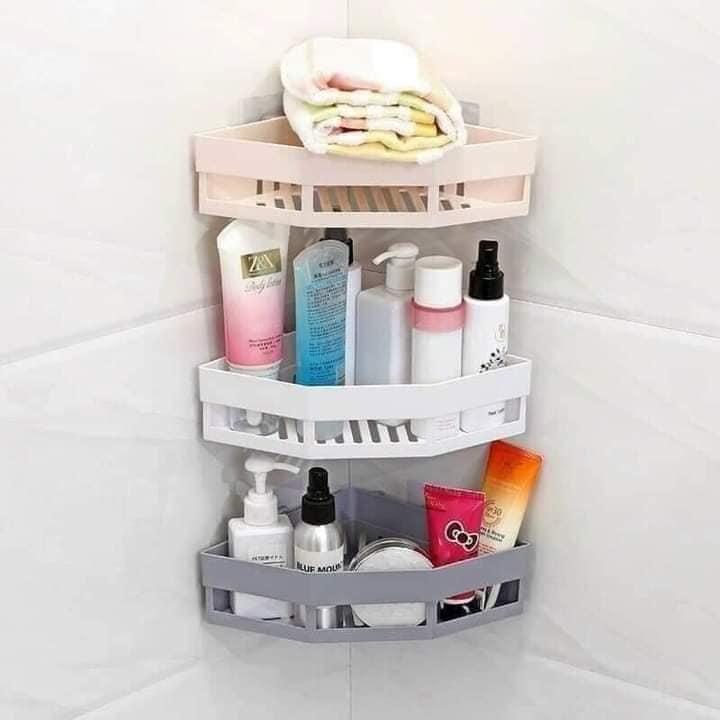 Khay GÓC NHỰA HÌNH TAM GIÁC để đồ đa năng