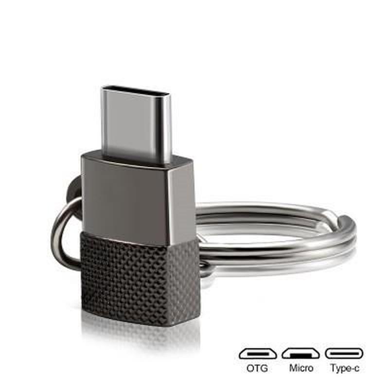 Đầu Chuyển Đổi Micro Usb Otg Sang Type-C Hợp Kim Kẽm
