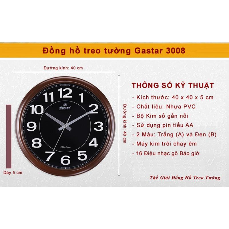 Đồng Hồ EASTAR 16 điệu NHẠC GÕ Báo Giờ - Máy NHẬT KIM TRÔI - Số nổi 3D - Bảo Hành 1 Năm - Tặng Pin Maxell