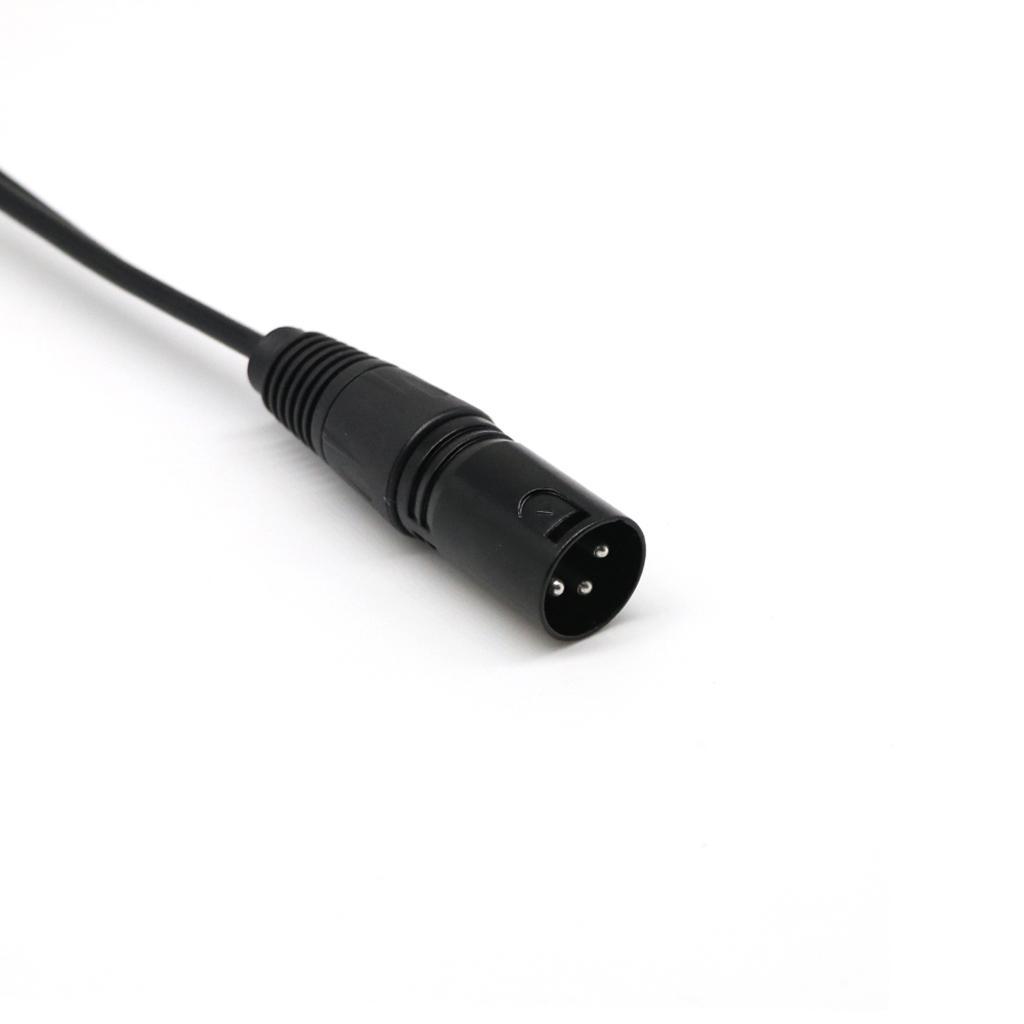 2 Pieces 1 XLR Male to 2 RCA Male ,XLR Adapter Plug to 2 x Phono RCA Plug Adapter Cable Lead 30cm Splitter Patch Y Cable