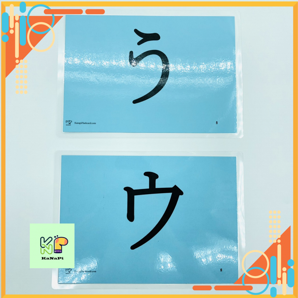 CARD DẠY VÀ HỌC CHỮ CÁI HIRAGANA, KATAKANA