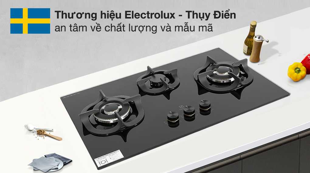 Bếp ga âm Electrolux EHG8321BC - Hàng chính hãng