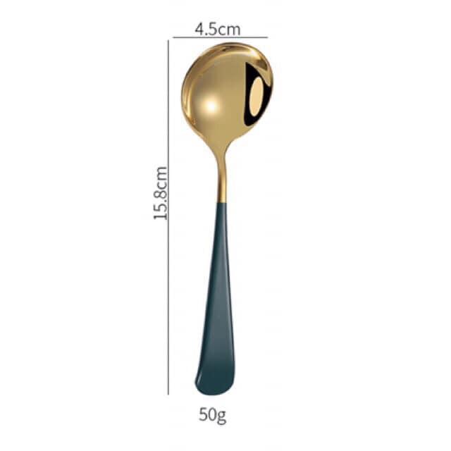 THÌA INOX MẠ VÀNG (SET 5 CHIẾC)