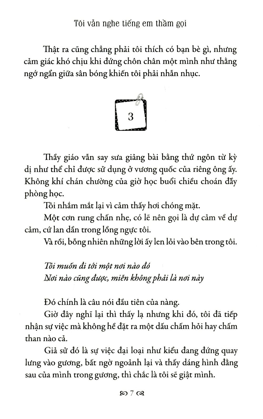 Tôi Vẫn Nghe Tiếng Em Thầm Gọi - Tặng Kèm Sổ Tay
