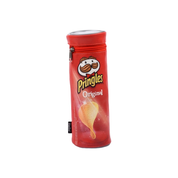 Hộp Bút Helix Pringles - Màu Đỏ