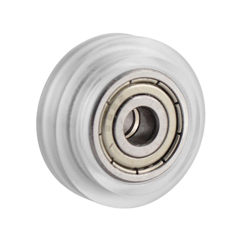 SIMAX3D 3D Máy In Trong Suốt Polycarbonate Bánh Xe Nhựa V-Khe Cắm POM Ròng Rọc 625zz Tuyến Tính Chịu Lực Cho Creality CR-10 S5 Ender 3/3 Pro