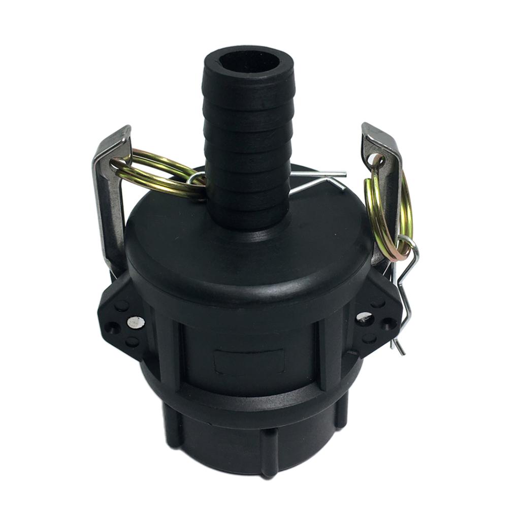 IBC Tote Tank Food Grade Drain Adapter 2inch Female Thread To 25-50mm Hose Pipe Fitting, 3 Sizes- Gardening Tools