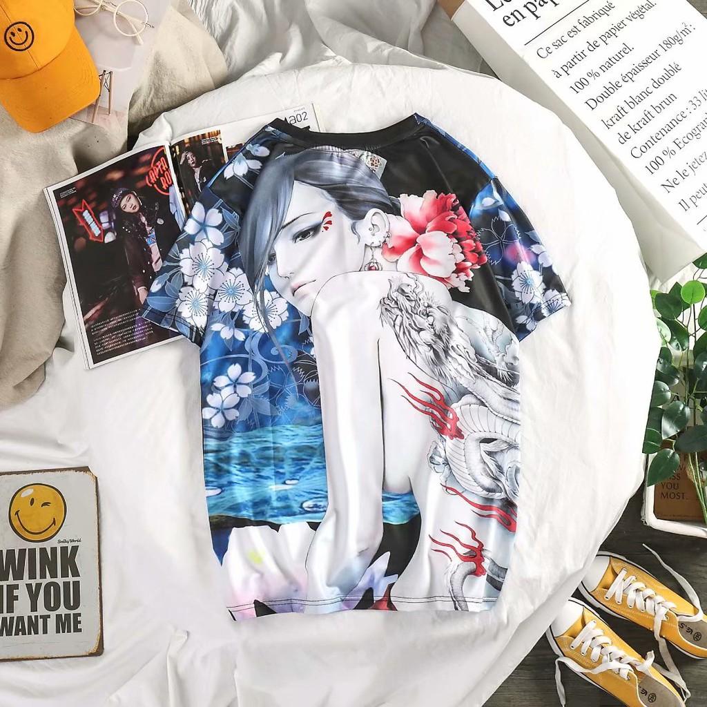 Áo Thun Tay Ngắn In Chữ Trẻ Trung Thời Trang Unisex