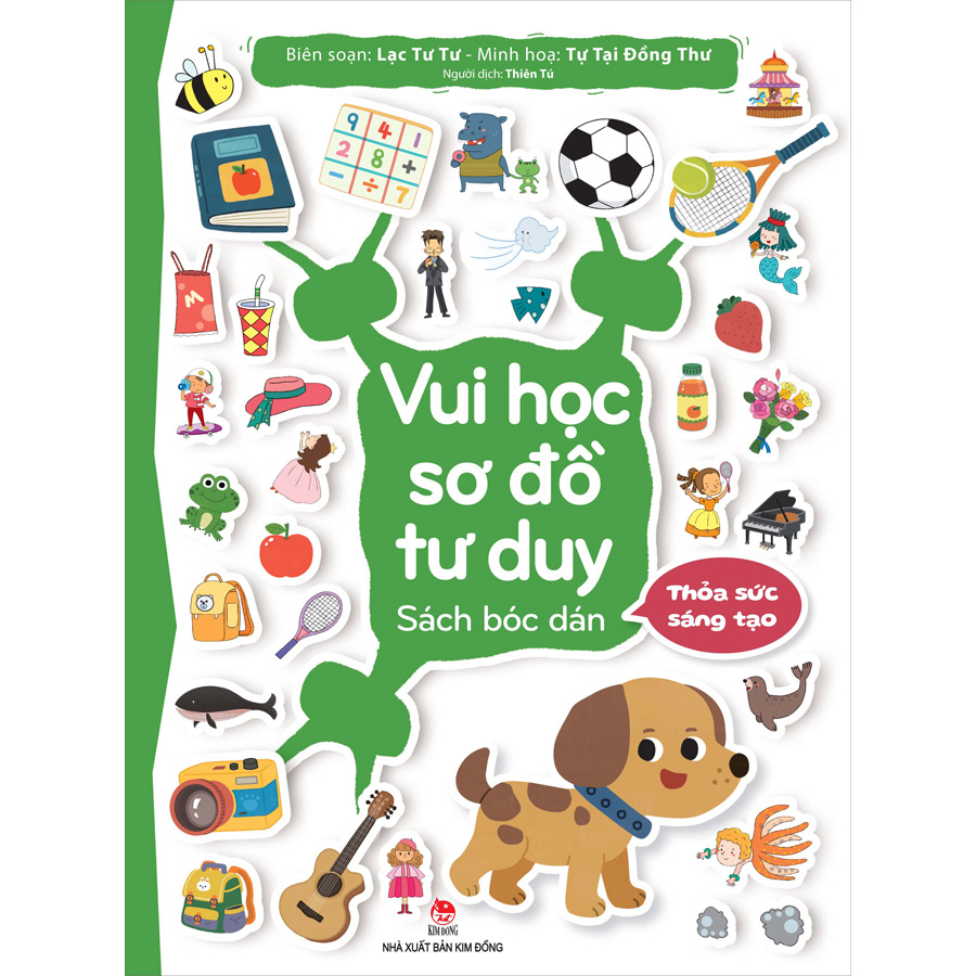 Vui Học Sơ Đồ Tư Duy Sách Bóc Dánthỏa Sức Sáng Tạo