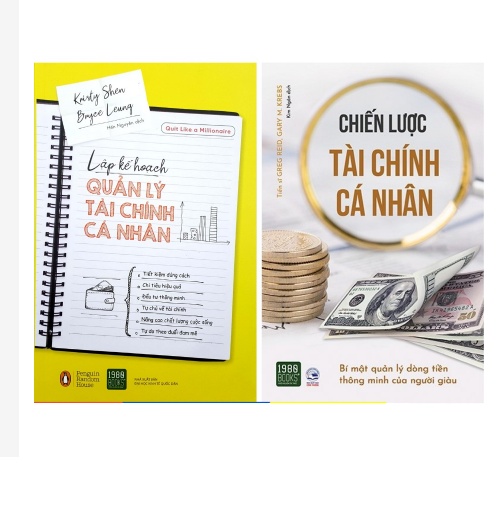 Combo 2 cuốn Lập kế hoạch quản lý tài chính cá nhân + Chiến lược tài chính cá nhân