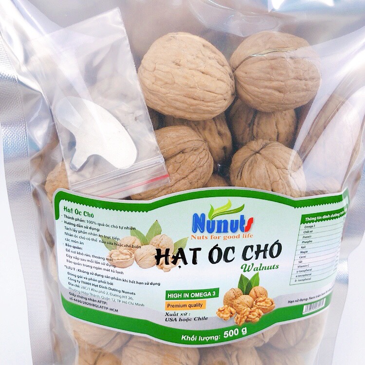 Hạt óc chó còn vỏ chuẩn Mỹ - tặng kèm khạy tách vỏ trong túi, hàng mùa vụ mới, hạt ngon, không hôi dầu ăn trực tiếp hoặc làm sữa đều ngon