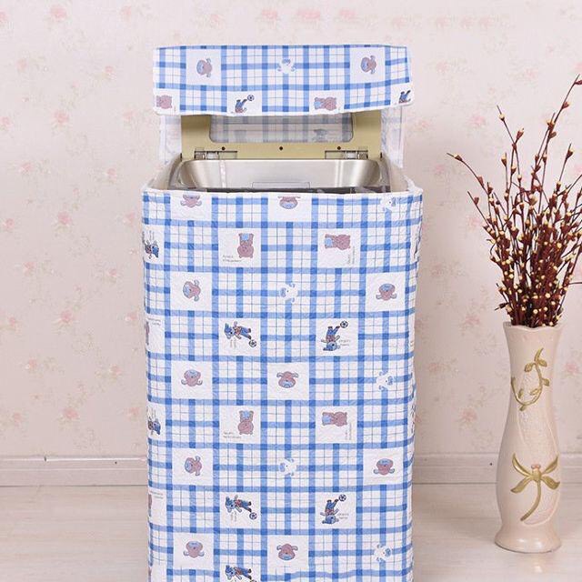 Áo trùm máy giặt cửa trên  cho máy từ 6 - 15 kg, vải dù siêu bền ,dày chống thấm nước ,chống bụi , bảo vệ máy giặt trong mọi thời tiết