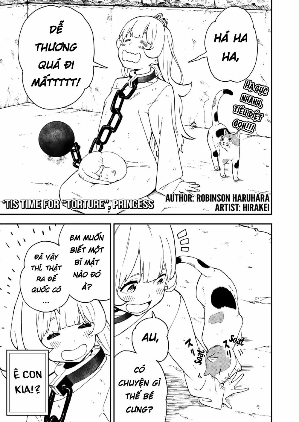 đến giờ "thẩm vấn" rồi, thưa công chúa! chapter 31 1