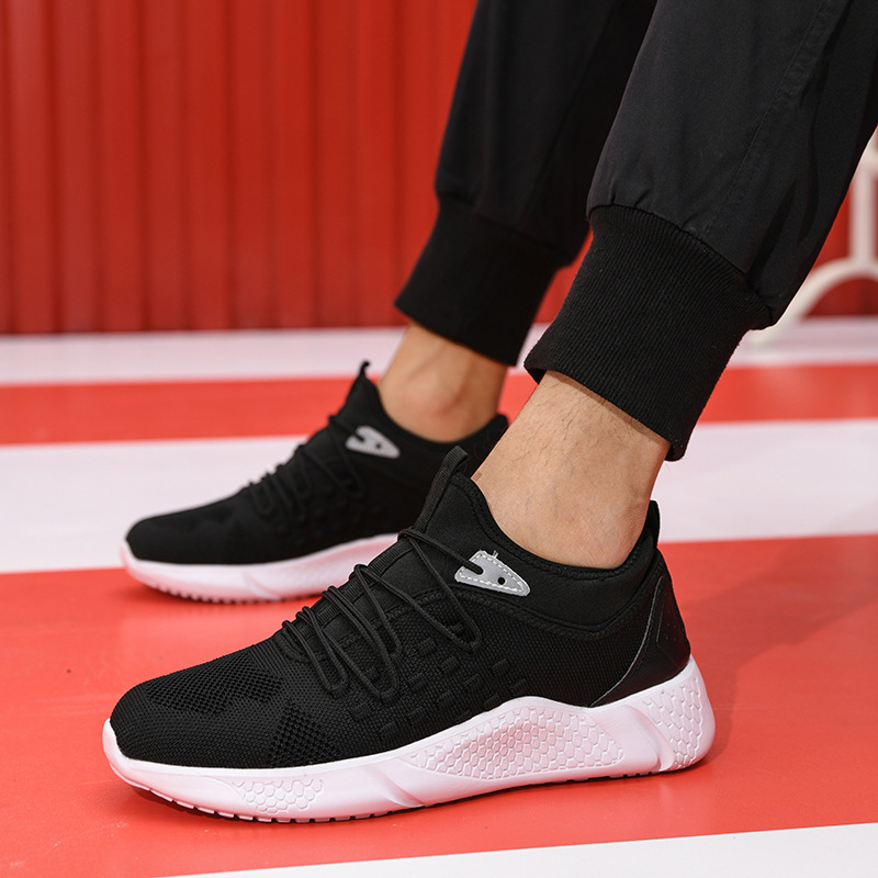 Giày Sneaker, giày thể thao big size cỡ lớn cho nam cao to làm bằng chất liệu co giãn thoáng khí - SK069