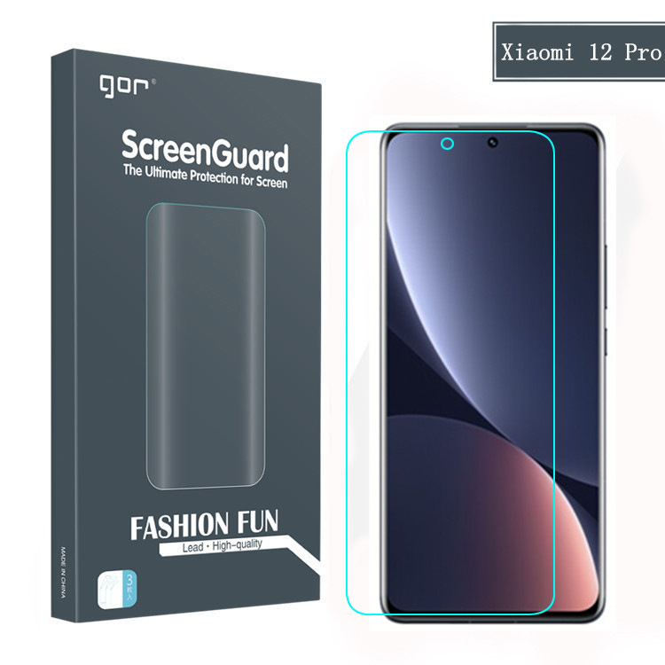 Miếng Dán Dẻo GOR dành cho Xiaomi 12 Pro - Hàng Nhập Khẩu