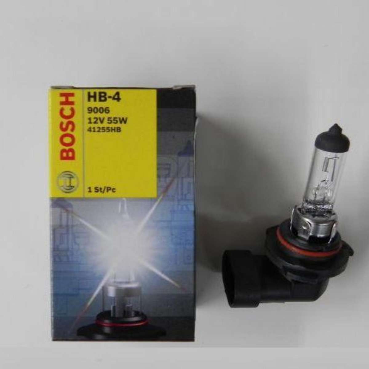 Bóng đèn Halogen Bosch 9006 12V 55W (HB4) 0986AL1533HZT Made In Korea