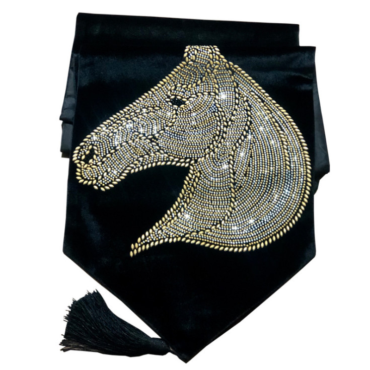 Khăn trải bàn lụa cao cấp Velvet Horse