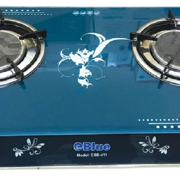 Bếp Gas Đôi Mặt Kính eBlue - EBB411 - Hàng chính hãng