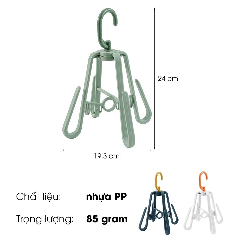 Móc Phơi Giày 4 Chân Chuyên Dụng - Móc Treo Giày Dép Xoay Thông Minh Kiểu Chữ A