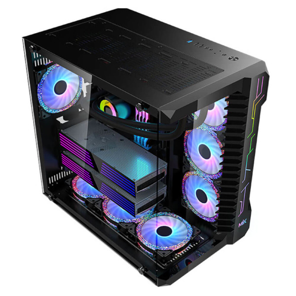MIK LV07 – Black – Mid Tower Case_ HÀNG CHÍNH HÃNG
