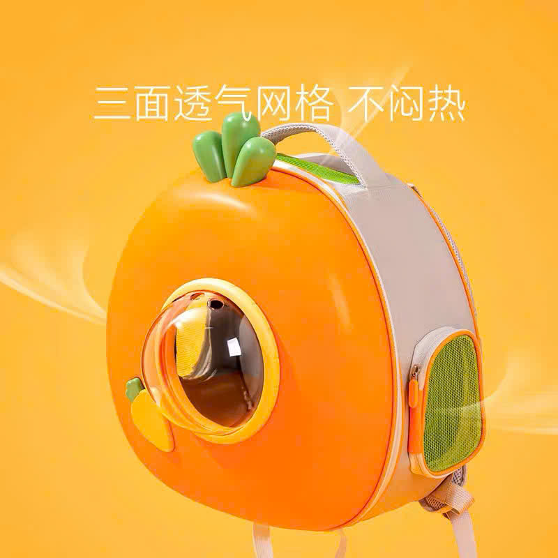BA LÔ CÀ RỐT DỄ THƯƠNG DÀNH CHO THÚ CƯNG CHÓ MÈO