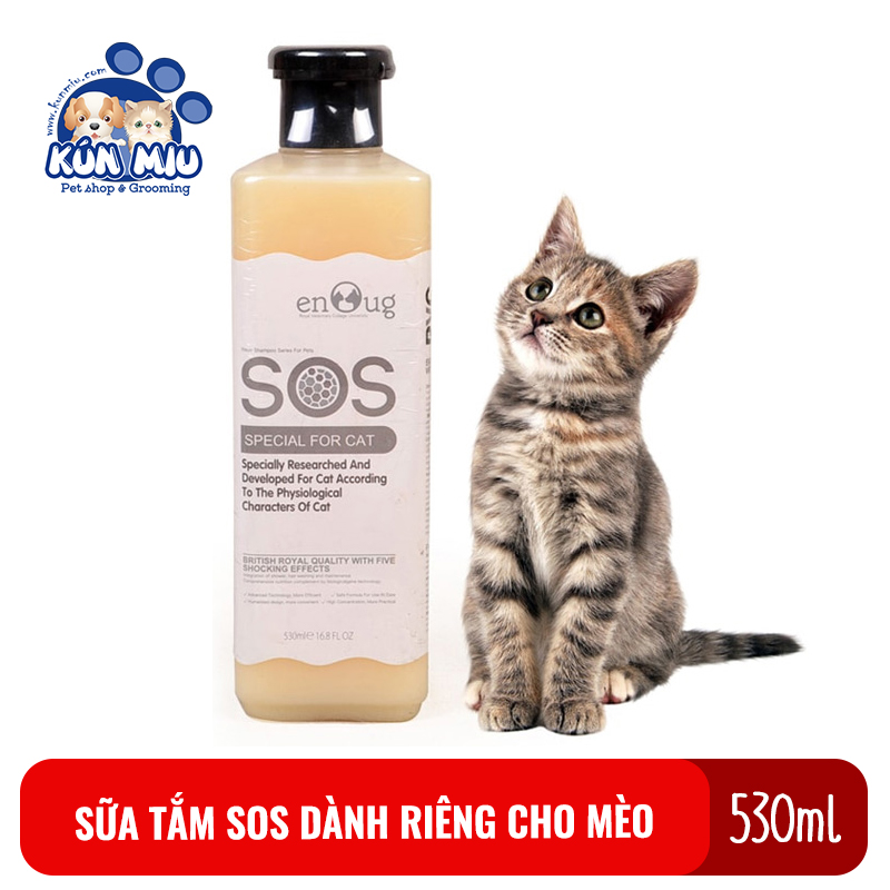 Sữa Tắm Dành Cho Mèo SOS (530ml)