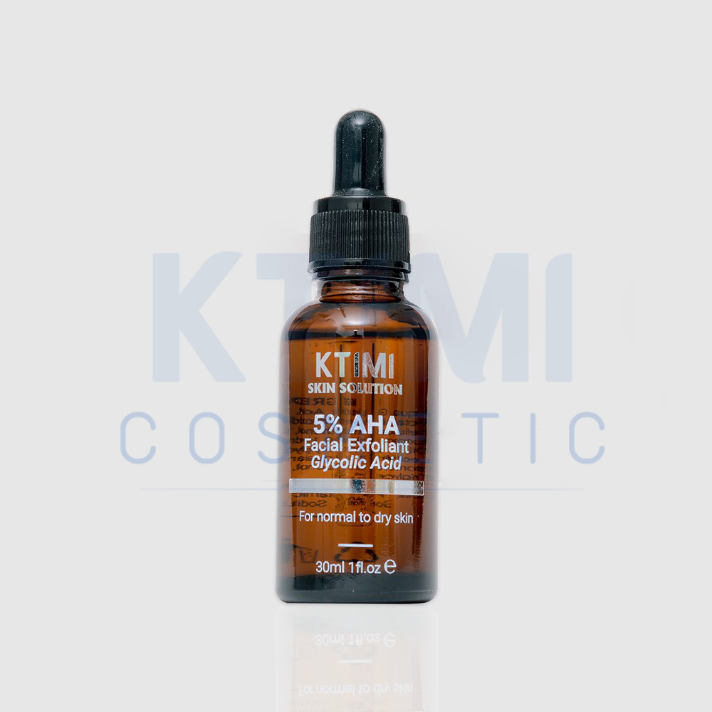  KTIMI 5% AHA Facial Exfoliant Glycolic Acid - Serum Tẩy Tế Bào Chết Ktimi