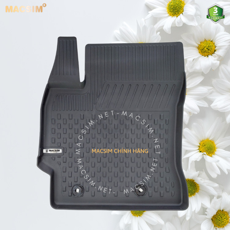 Thảm lót sàn ô tô nhựa TPE Silicon Toyota Corolla 2013-2018 Nhãn hiệu Macsim