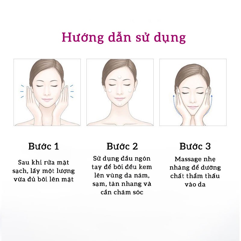 Kem Dưỡng Trắng Da - Giữ Ẩm - Ngừa Lão Hóa - Làm Mịn Da &amp; Chống Nắng 8 IN 1 OLY HT Chính Hãng 25g LPK