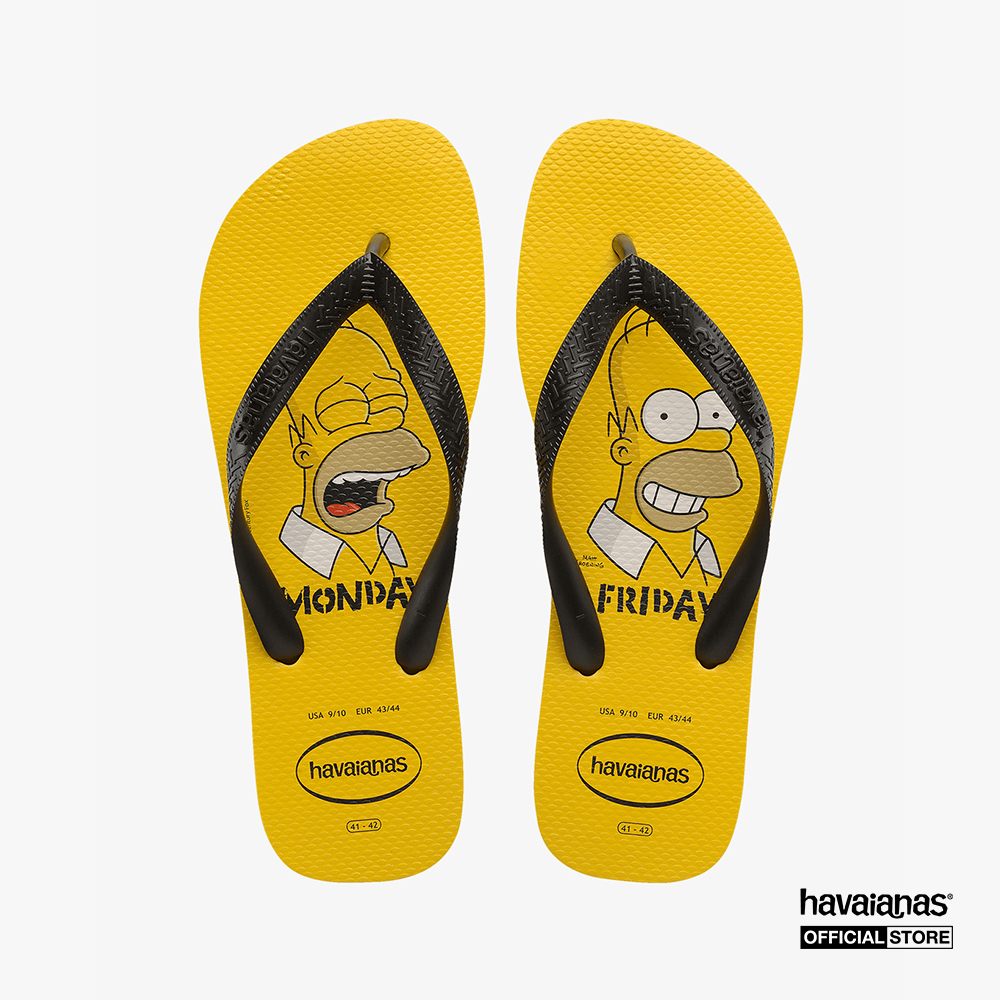 HAVAIANAS - Dép nam Simpsons 4137889-0776