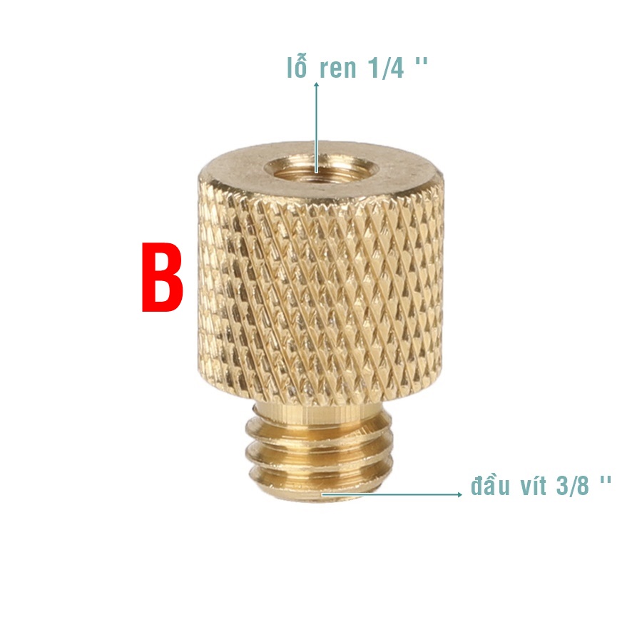 Vít hoán đôi đa năng 1/4 inch sang 3/8 inch ama26