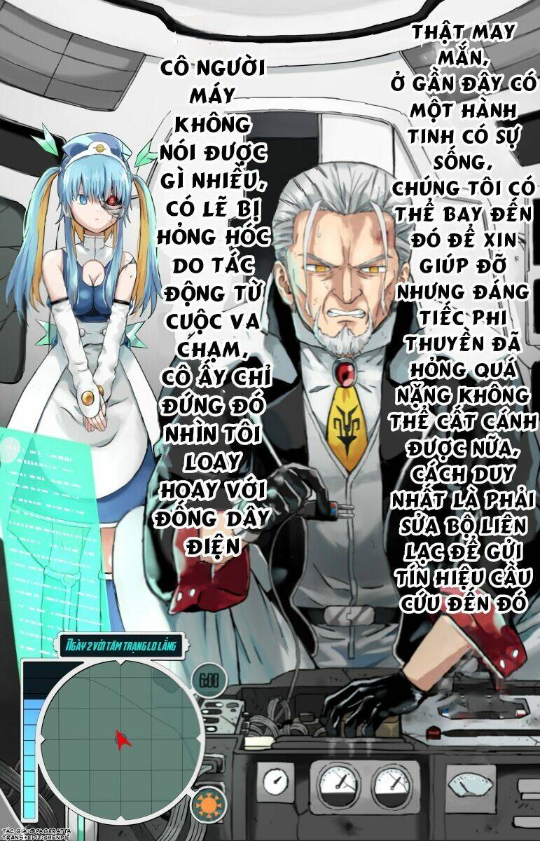 cùng cô người máy sinh tồn trên hành tinh bí ẩn chapter 2 1