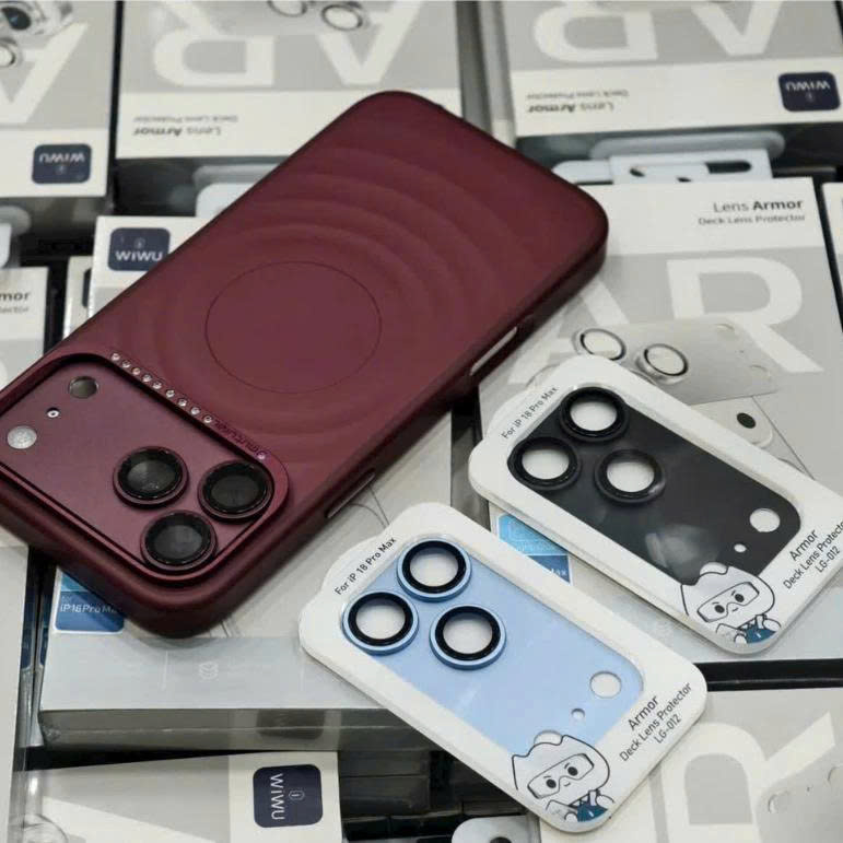 Dán Bảo Vệ Cụm Lens PVD 3D &amp; Lens AR Cho iPhone 18 Pro Max - Chống Va Đập - Chống Phản Quang - Hàng Nhập Khẩu