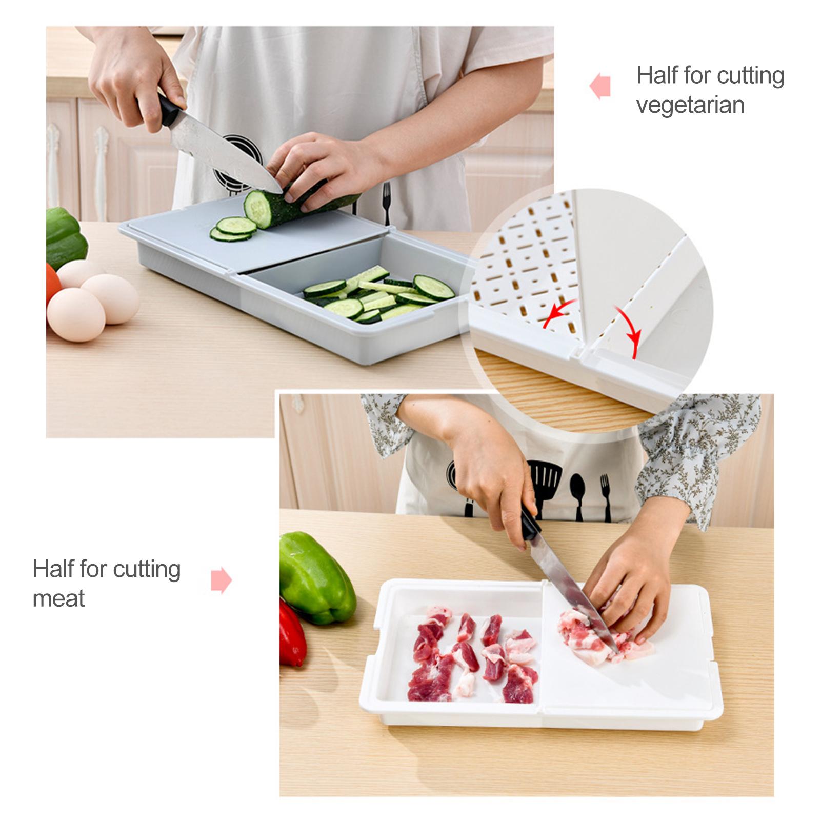Thớt đa năng có hộp đựng 3 in 1
