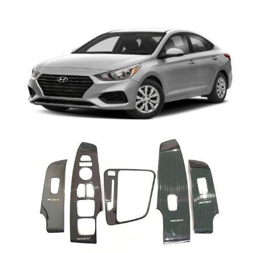 ỐP NỘI THẤT TITAN DÀNH CHO XE HYUNDAI ACCENT 2018-2019 CAO CẤP