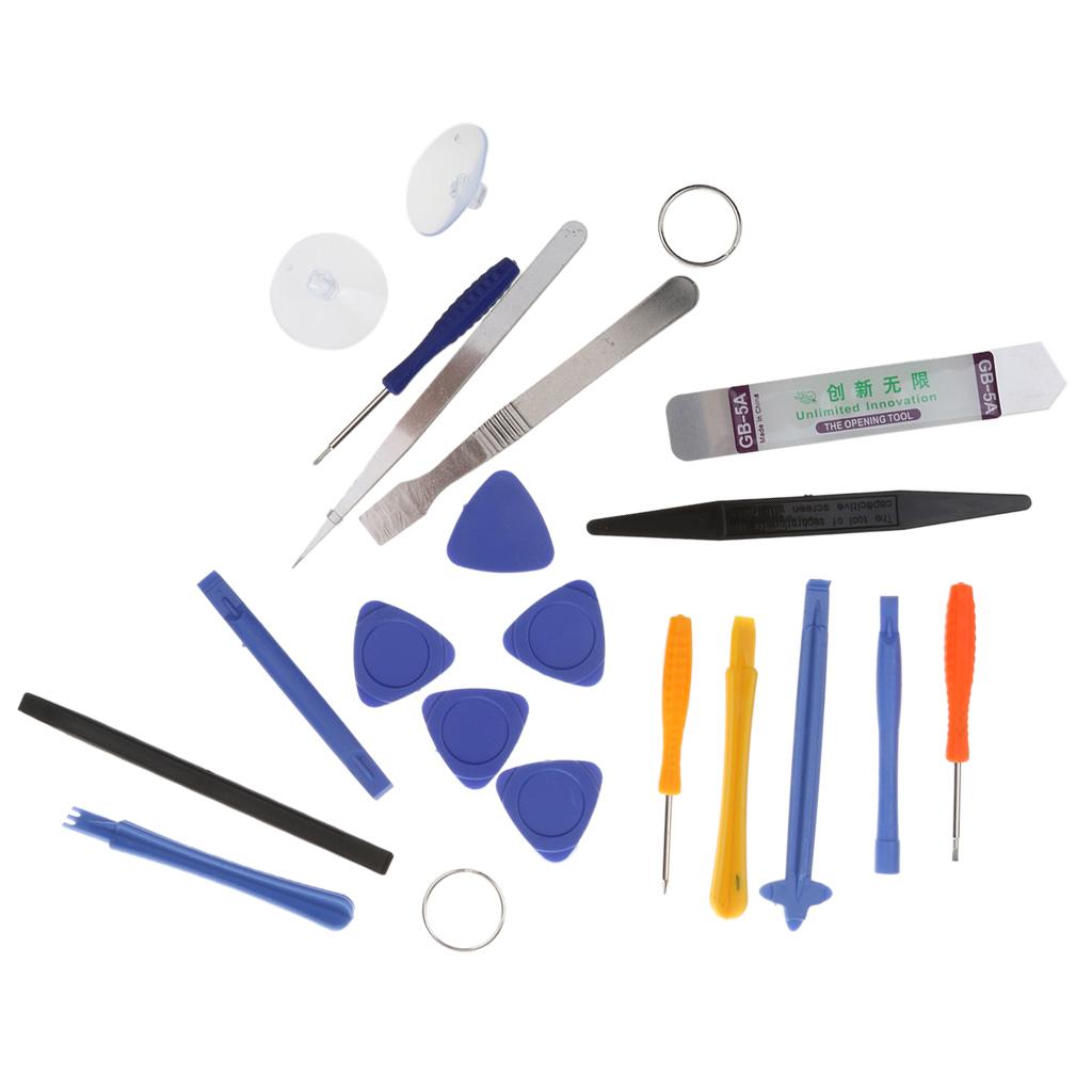 Phone Open Pry Tool, 20 in 1 Mobile Screen Open Screwdriver Repair Tools Kit Set For Cell Phones