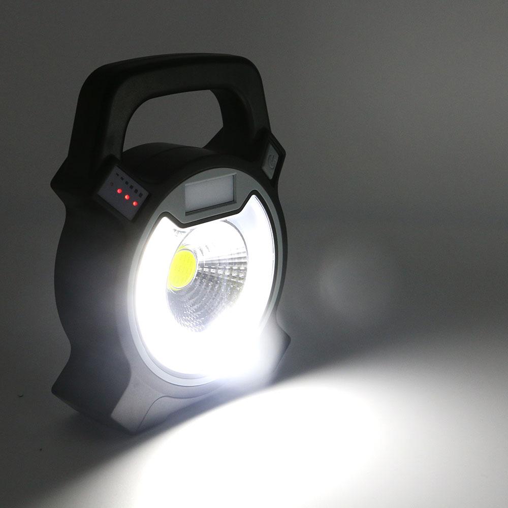 Đèn LED chiếu sáng COB không thấm nước , cổng sạc usb