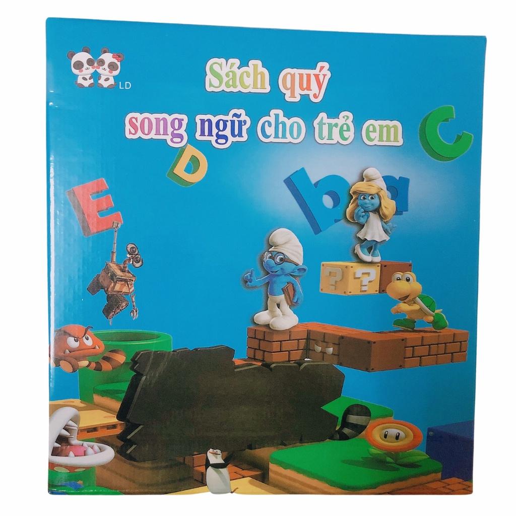 Sách quý song ngữ cho trẻ em tặng kèm bút