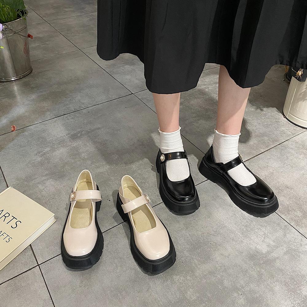 Giày Da Nữ Thời Trang Anh Quốc 2021