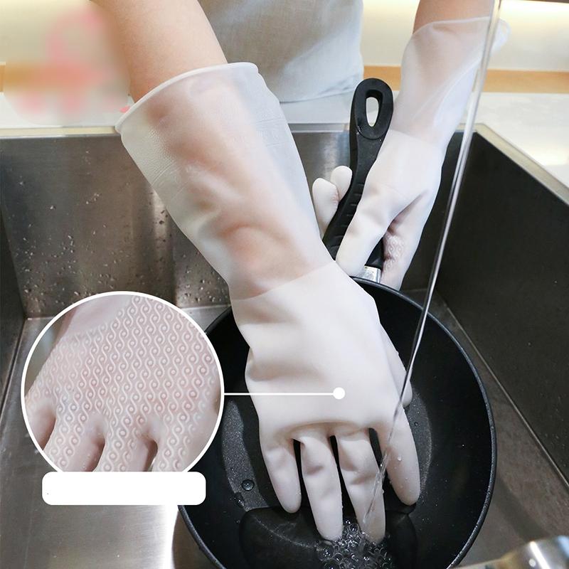 Găng tay cao su chống trượt vệ sinh tiện lợi